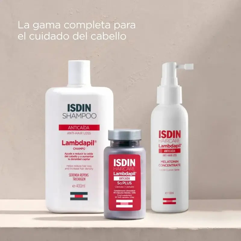 Isdin Lambdapil 5 Alfa Plus Cápsulas, Pack 3 x 60 Unidades