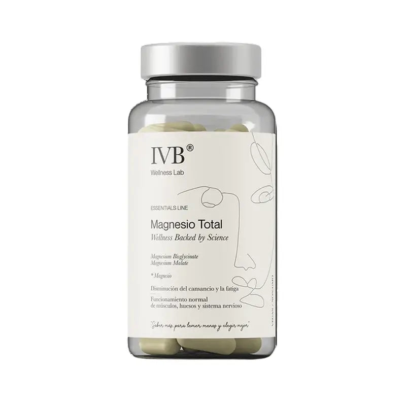 Ivb Wellness Lab 60 Magnesio Total Cápsulas , 60 cápsulas