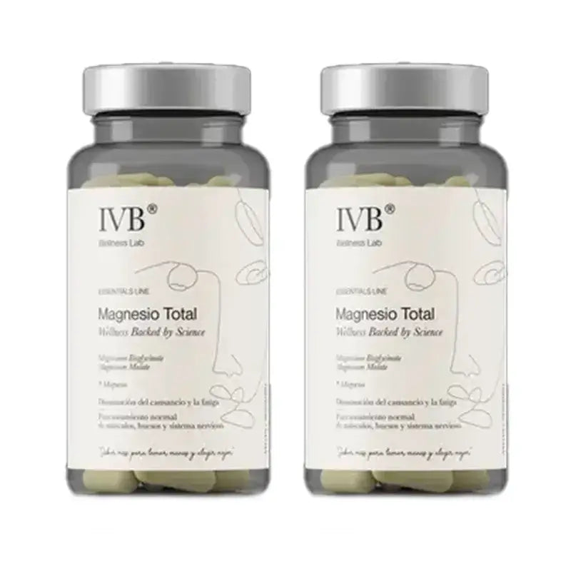 Ivb Wellness Lab 60 Magnesio Total Cápsulas , Pack 2 x 60 cápsulas