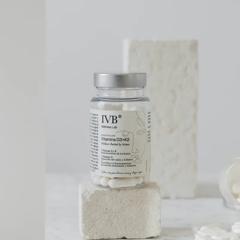 Ivb Wellness Lab Vitamina D3+K2, 90 cápsulas