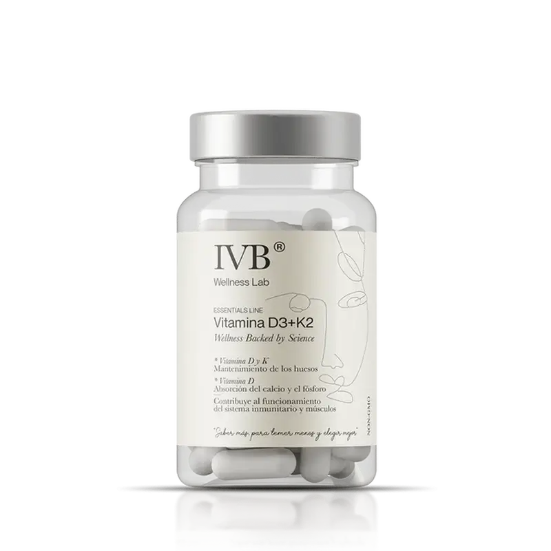 Ivb Wellness Lab Vitamina D3+K2, 90 cápsulas