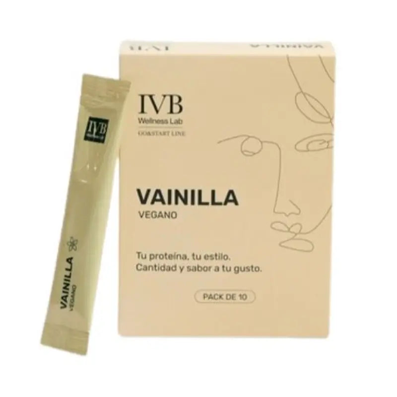 Ivb Wellness Lab Go&Start Line Sticks Sabor Vainilla (Vegano), 10 sticks
