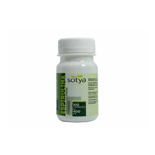 Sotya Espirulina 400 Mg, 100 Comprimidos