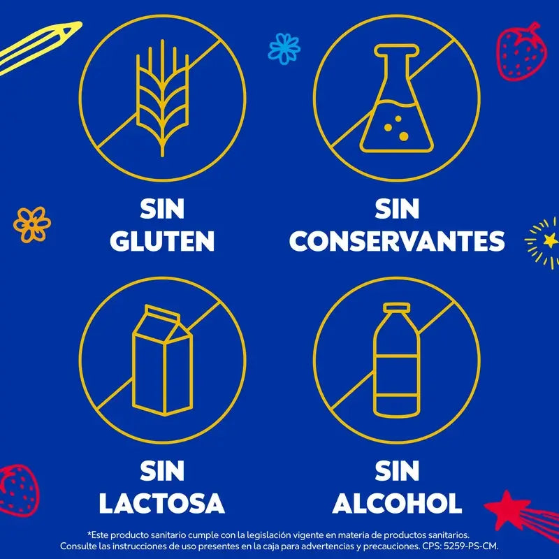 Jarabe Vicks Fórmula Natura Tos Niños Sabor Miel Y Fresa, 140 ml