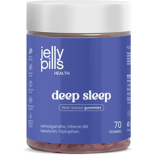 Jelly Pills Deep Sleep Complemento Alimenticio , 70 gummies