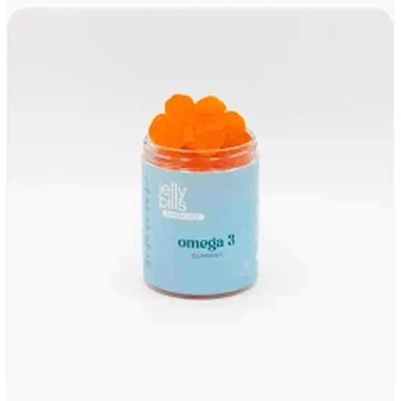 Jelly Pills Omega Naranja, 70 gummies