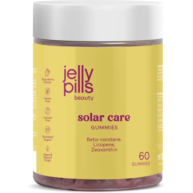 Jelly Pills Solar Care Complemento Alimenticio En Formato Gummies , 60 gummies