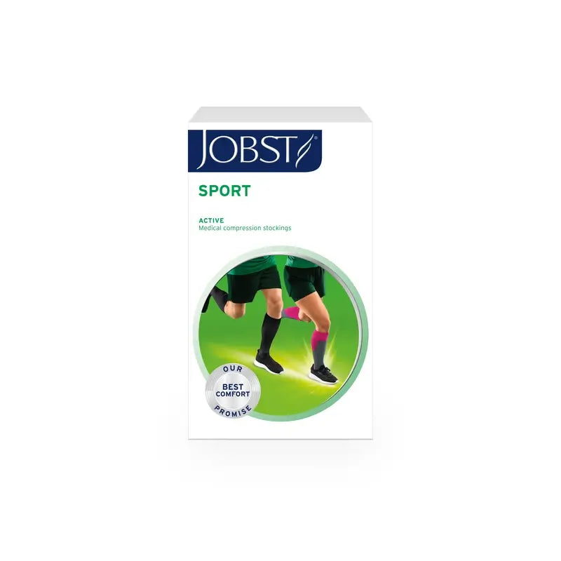 Jobst Calcetines Sport, Negro, 15-20 Mmhg