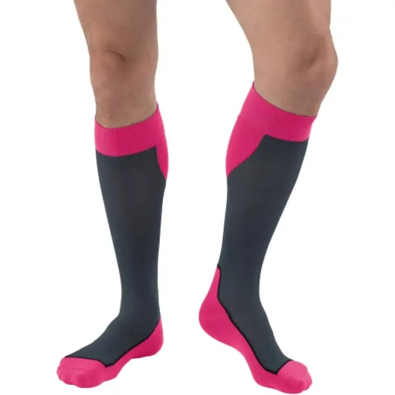 Jobst Calcetines Sport, Rosa/Gris, 20-30 Mmhg