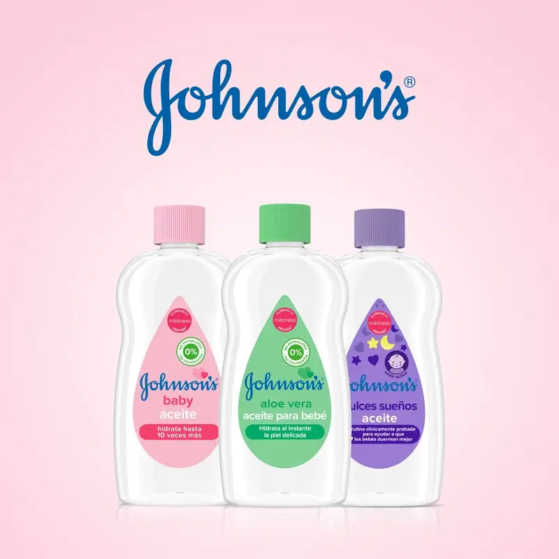 Johnson'S Baby Aceite Regular, Deja la Piel Suave y Sana, Ideal Para Pieles Delicadas, 500 ml
