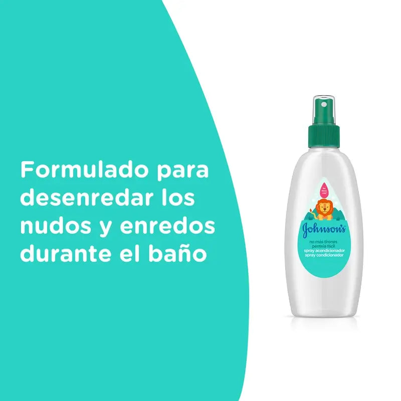 Johnson'S Baby Acondicionador Spray No Más Tirones Para Niños, 200 ml