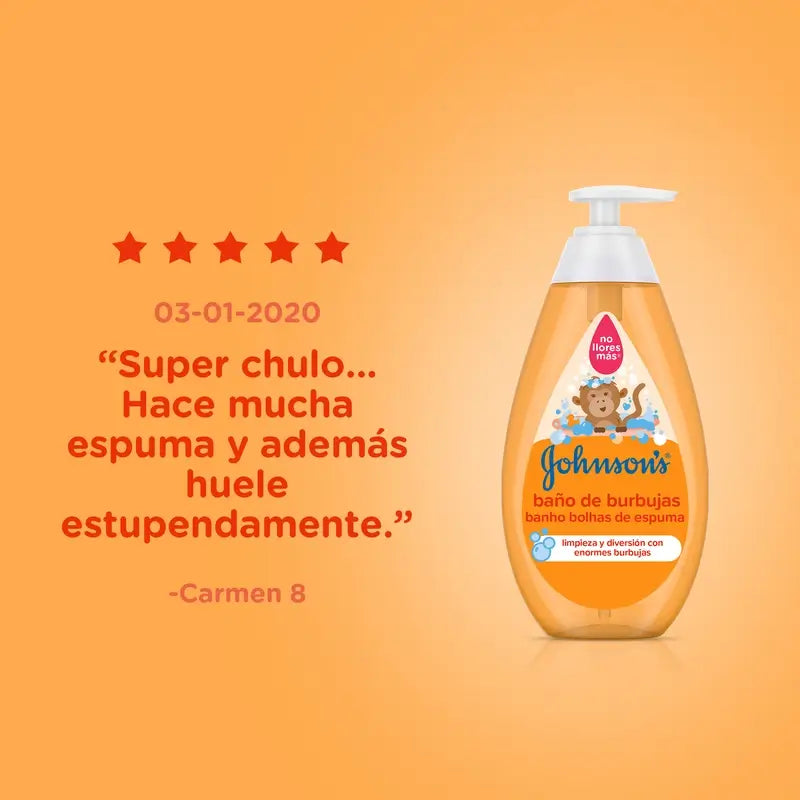 Johnson'S Baby Baño de Burbujas Para Niños, 750 ml
