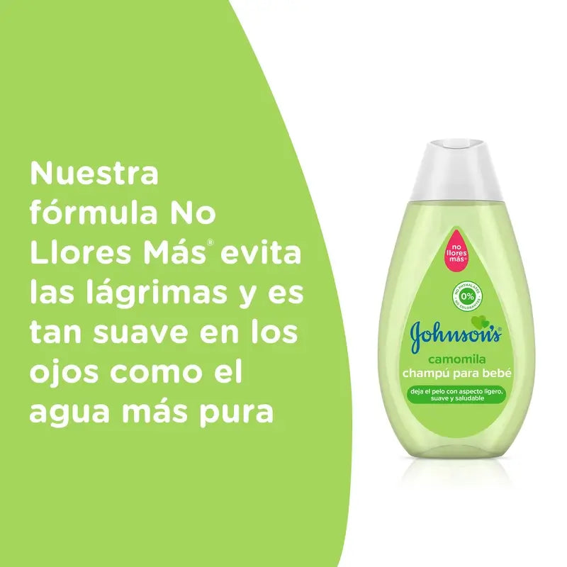 Johnson'S Baby Champú Camomila, Ideal Para Toda la Familia, 500 ml