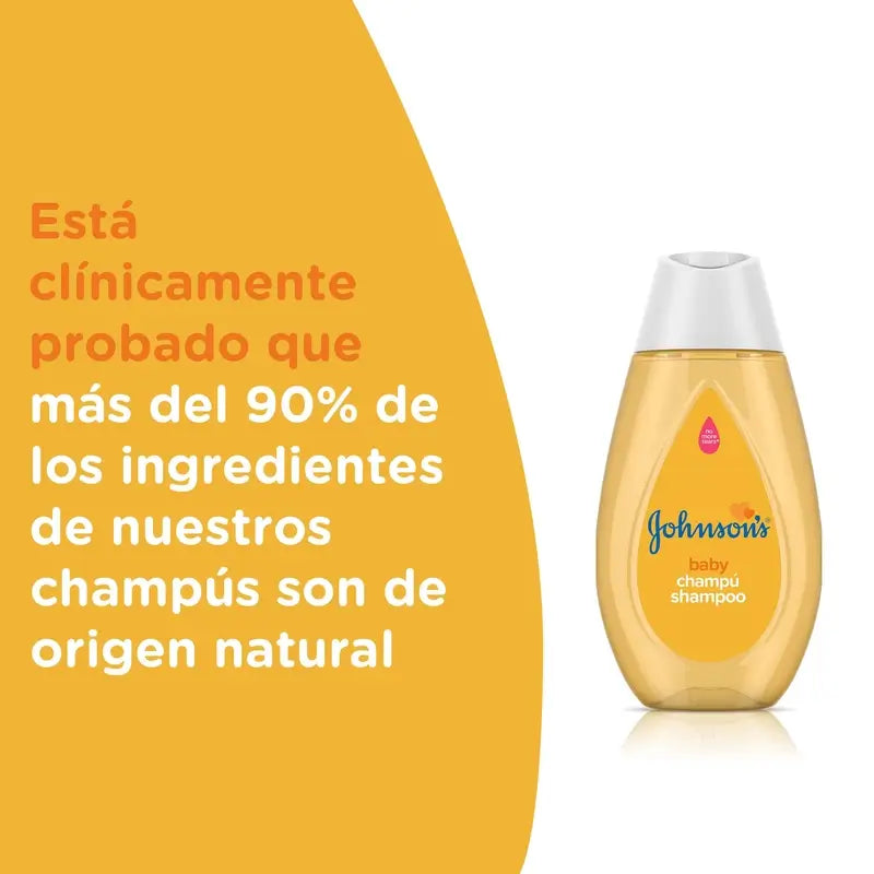 Johnson'S Baby Champú Clásico, Pelo Suave, Brillante E Hidratado, 100 ml
