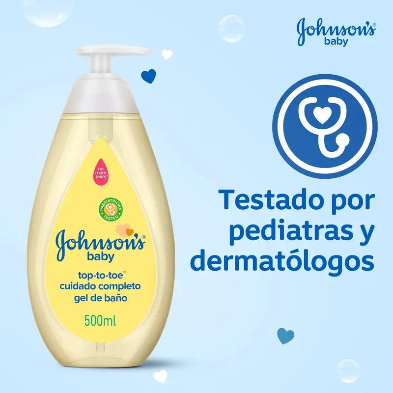 Johnson's Baby Gel de Baño Cuidado Completo, 500 ml