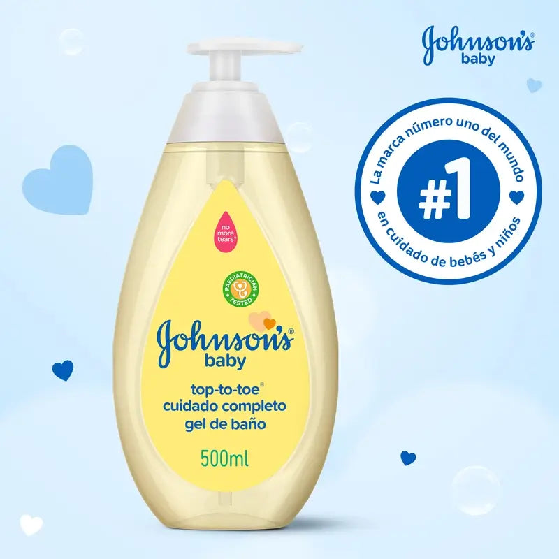Johnson's Baby Gel de Baño Cuidado Completo, 500 ml