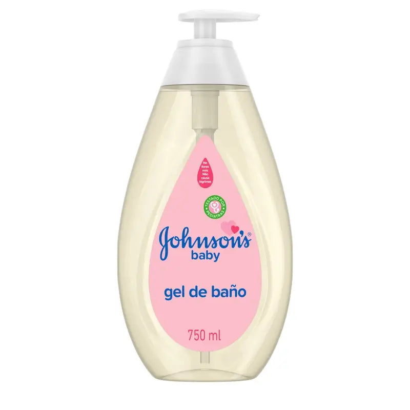 Johnson'S Baby Baño Suave, Gel de Baño Suave y Delicado, Pieles Sensibles, 750 ml