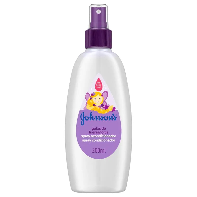 Johnson'S Baby Gotas de Fuerza Acondicionador En Spray Para Niños, 200 ml