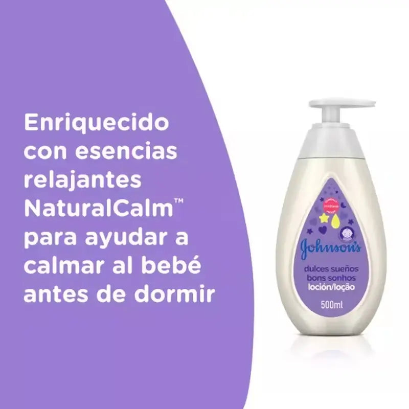 Johnson's Baby Loción Dulces Sueños Uso Diario, 500 ml