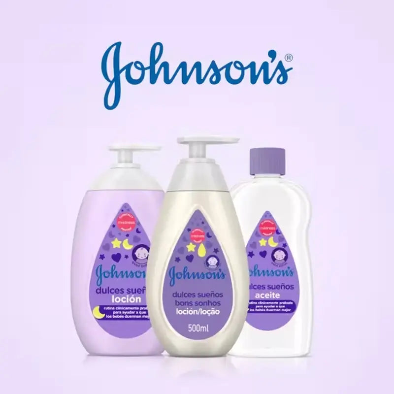 Johnson's Baby Loción Dulces Sueños Uso Diario, 500 ml