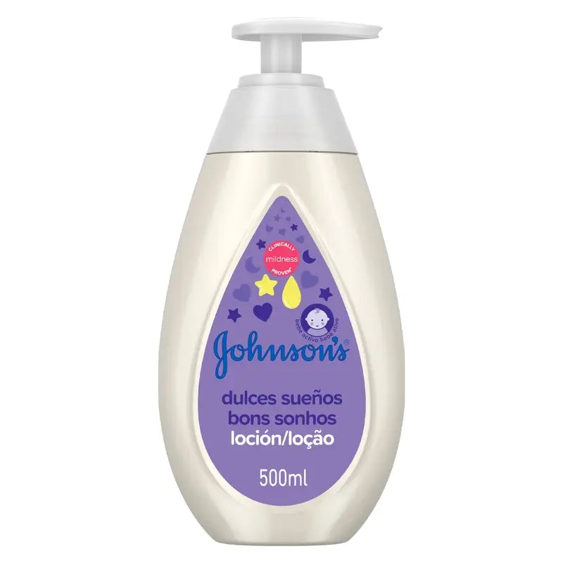 Johnson's Baby Loción Dulces Sueños Uso Diario, 500 ml