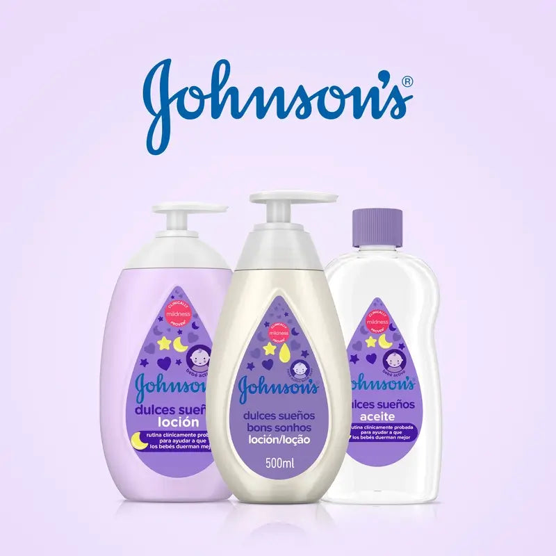 Johnson's Baby Loción Dulces Sueños Uso Diario, 500 ml