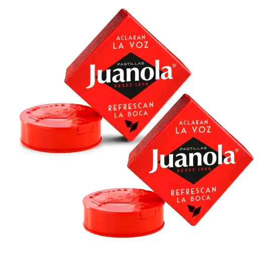 Juanola Pastillas Roja, Pack 2 x 5.4 gr