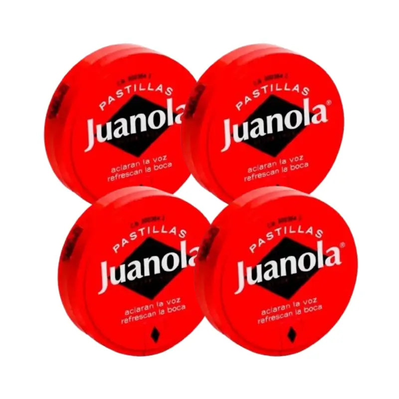 Juanola Pastillas Roja Pack 4 x 27 gr 350 unidades