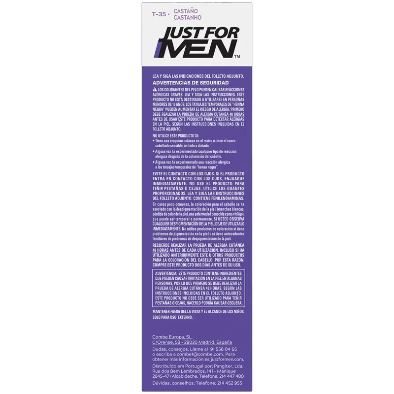 Just For Men Touch Of Grey Castaño