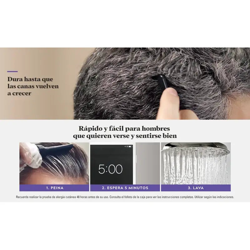 Just For Men Touch Of Grey Castaño