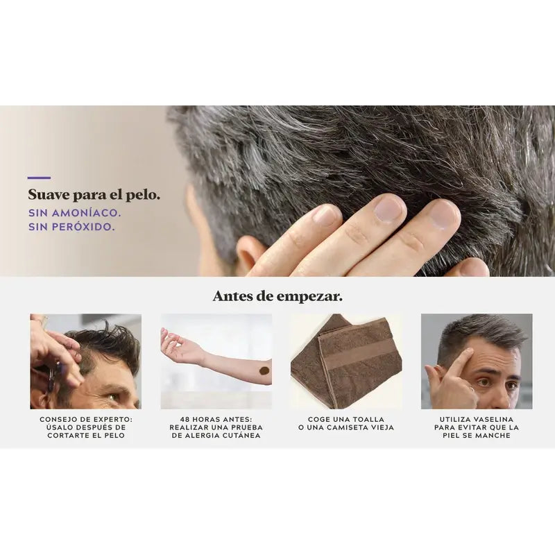 Just For Men Touch Of Grey Castaño