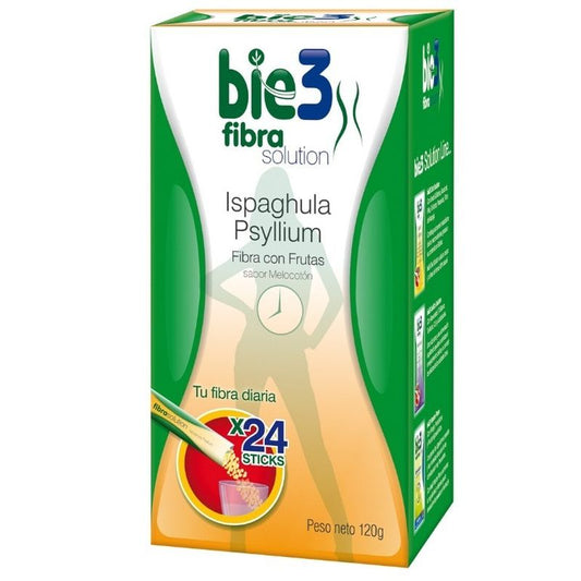 Bie3 Fibra con Frutas 3 G, 24 Sticks