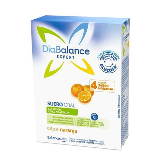 Diabalance Expert Suero Oral 4 Sobres Naranja