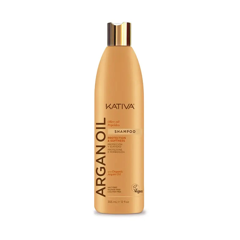 Kativa Argan Olive Peptides Shampoo , 355 ml