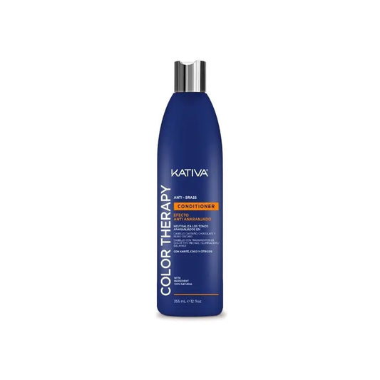 Kativa Color Therapy Anti-Brass Acondicionador , 355 ml