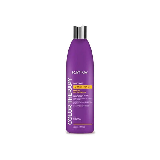 Kativa Color Therapy Blue Violet Acondicionador , 355 ml