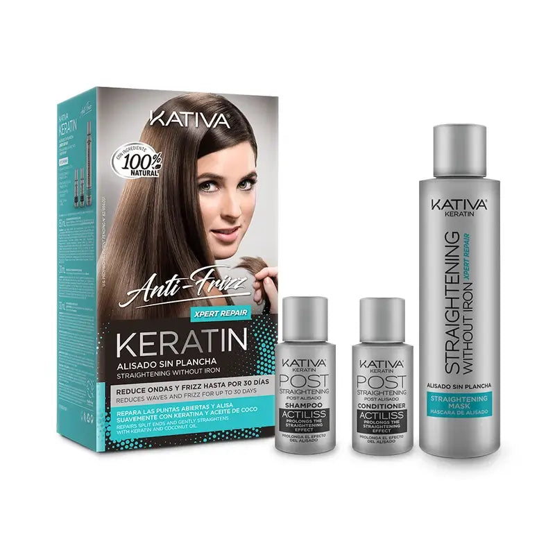 Compra Kativa Keratin Alisado Sin Plancha Xpert Repair pack al