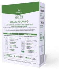 Biretix Pack Duo Gel Anti-Imperfecciones 30Ml+Cleanser 75Ml