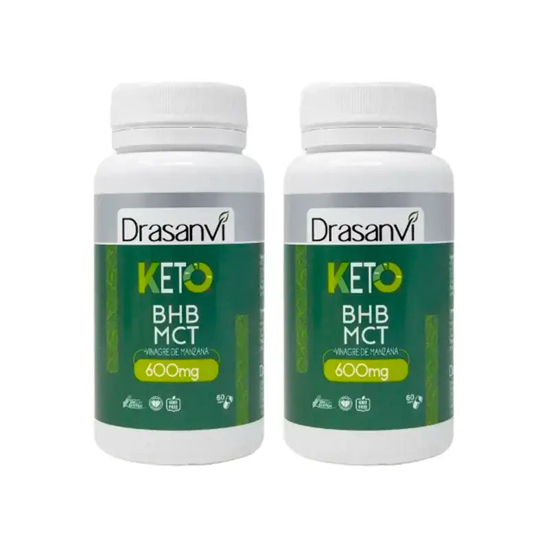 Keto Drasanvi Bhb 60 Capsulas, 2X60 Cápsulas