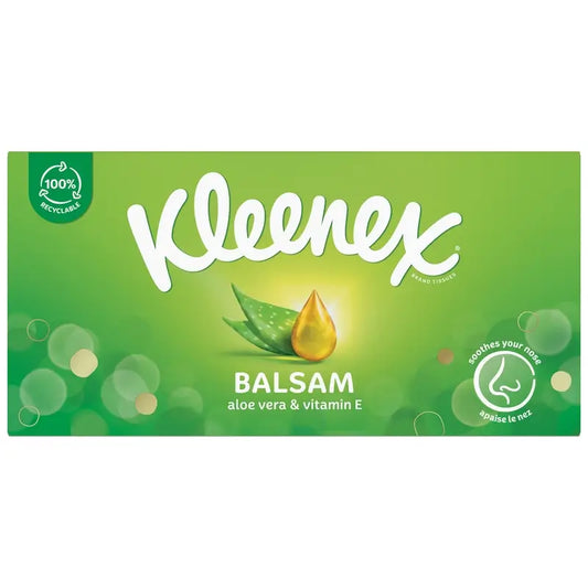 Kleenex Balsam Pañuelos Facial , 64 unidades