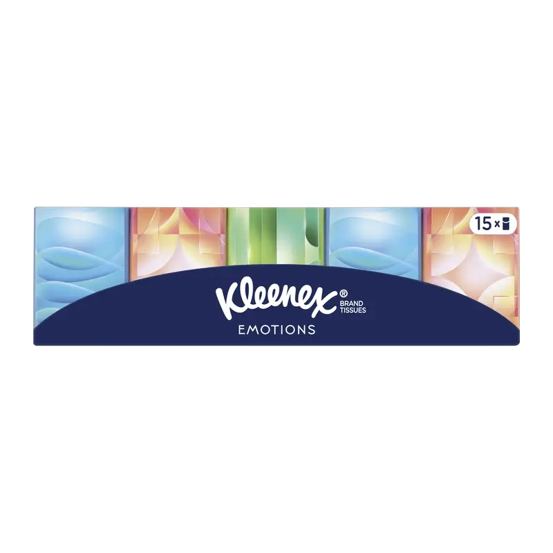 Kleenex Collection Pañuelos Bolsillo , 15 unidades