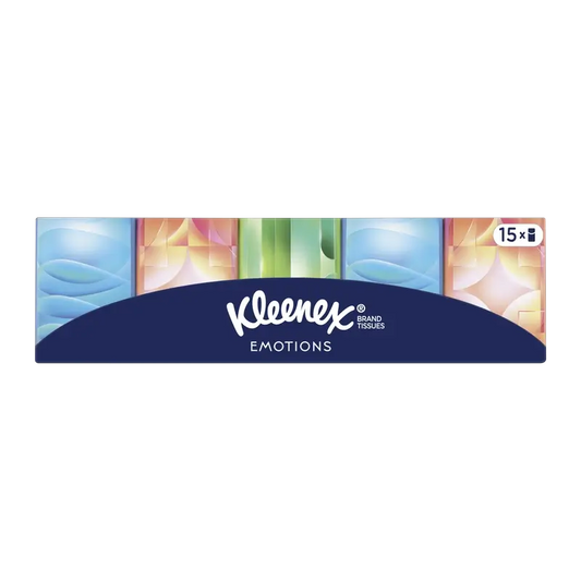 Kleenex Collection Pañuelos Bolsillo , 15 unidades