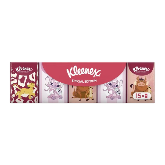 Kleenex Disney Pañuelos Bolsillo , 15 unidades