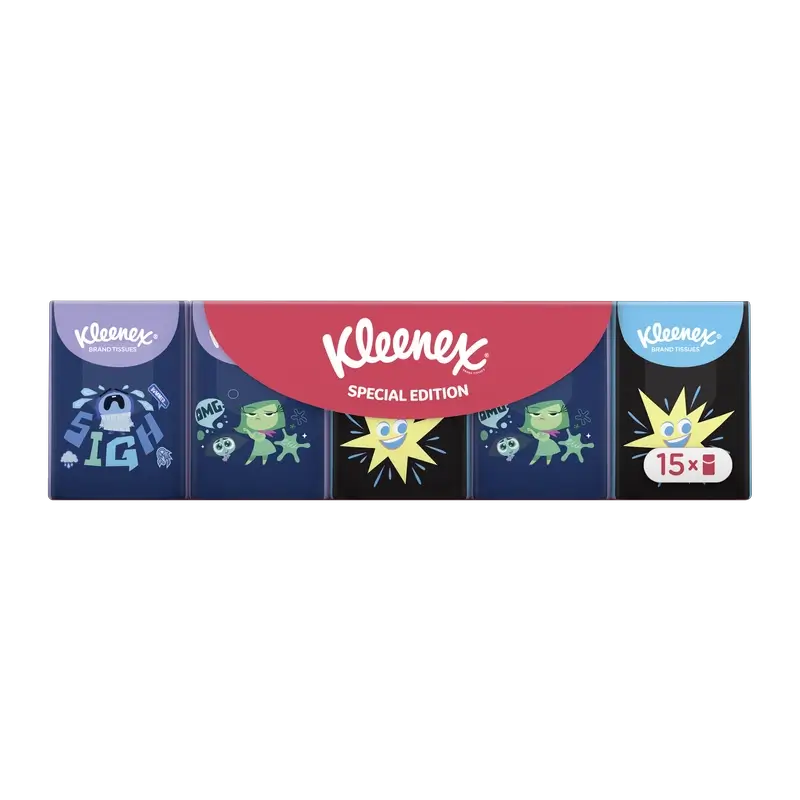 Kleenex Disney Pañuelos Bolsillo , 15 unidades