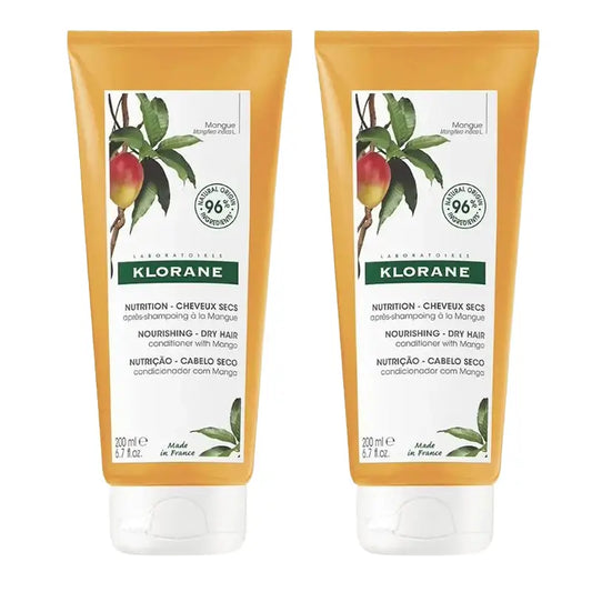 Klorane Acondicionador Mango, 2X200 Ml