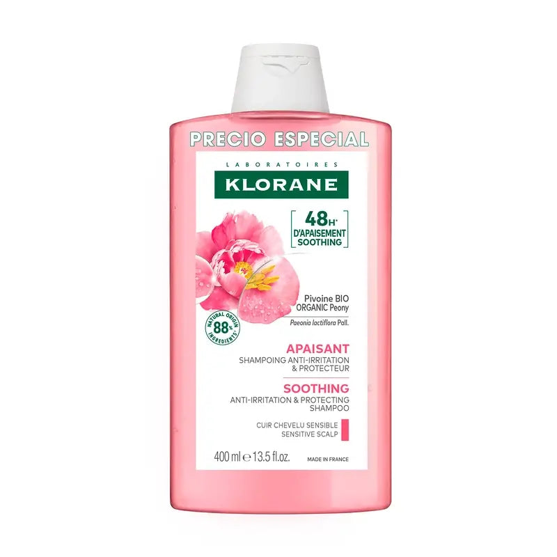 Klorane Champú a la Peonía Bio 400 ml