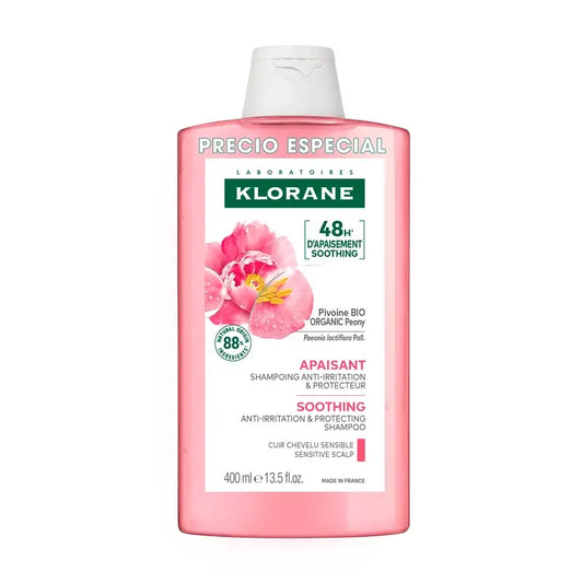 Klorane Champú a la Peonía Bio 400 ml