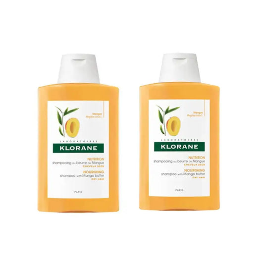Klorane Champú De Mango Nutritivo, 2X200 Ml