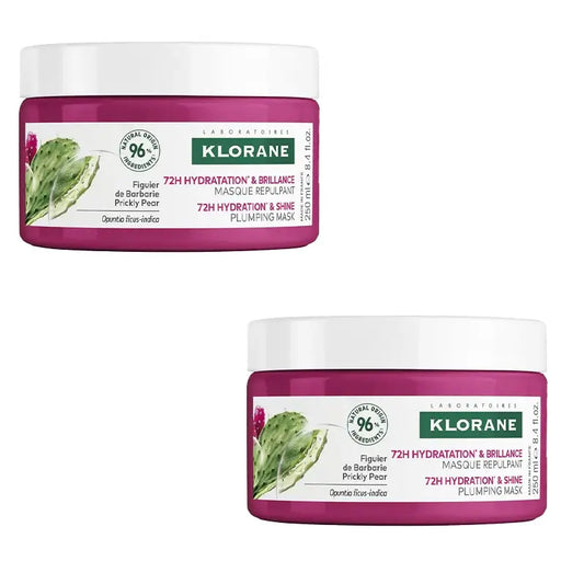 Klorane Mascarilla Higo De Barbaria, 2X250 Ml