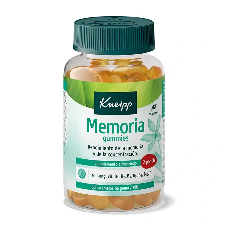 Kneipp Memoria Gummies , 60 unidades